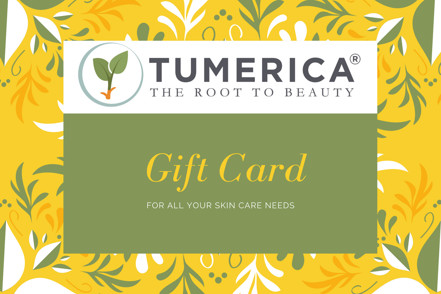 Tumerica Gift Card